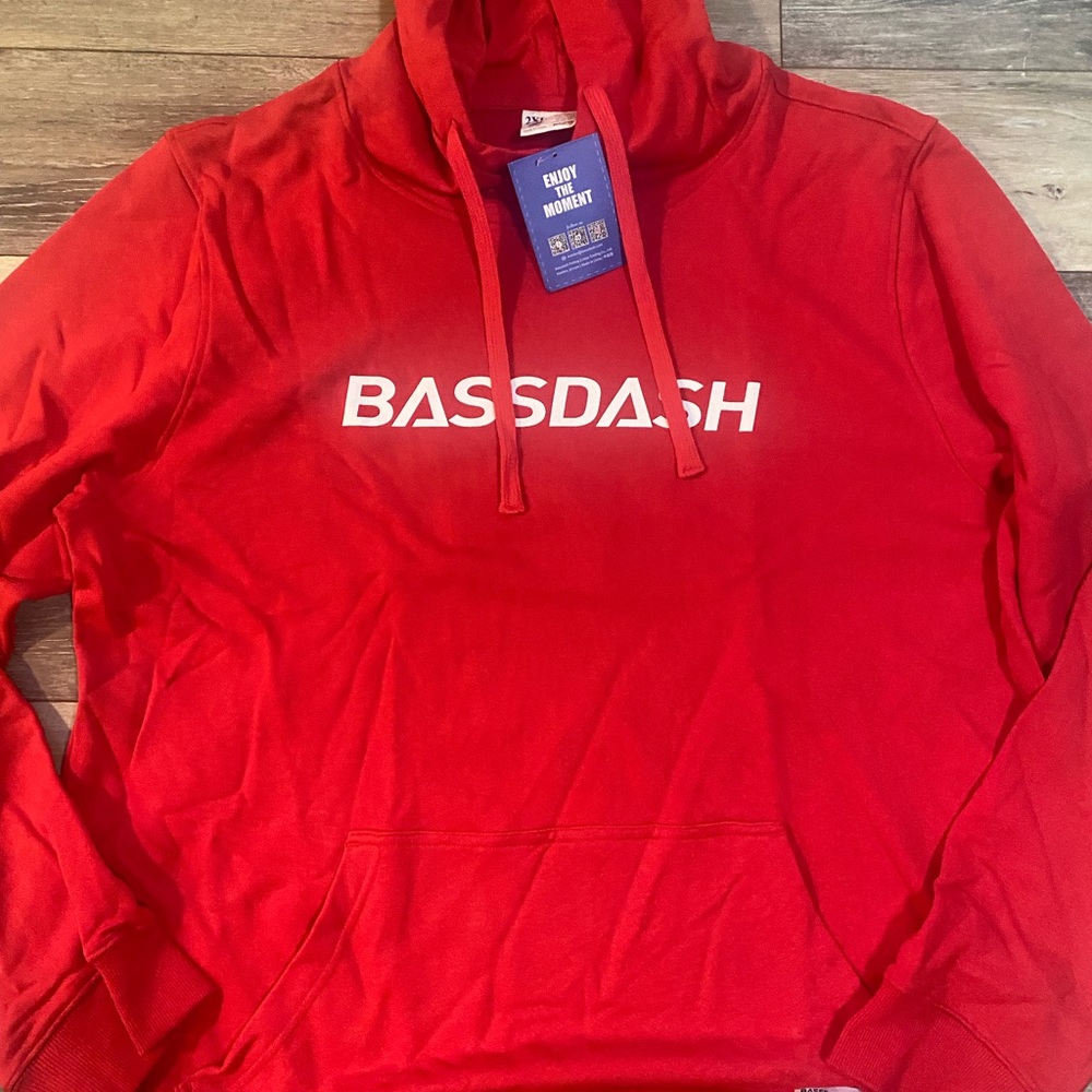 BassDash hooded sweatshirt men’s 2XL-NWT